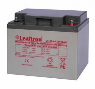 Leaftron 12V 40Ah Zselés akkumulátor LTL12-40