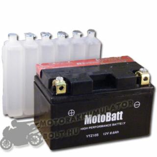 MotoBatt YTZ10-S 12V 8,6Ah Motor akkumulátor