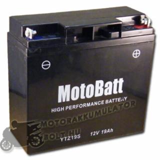 MotoBatt YTZ19-S BMW 12V 19Ah Motor akkumulátor