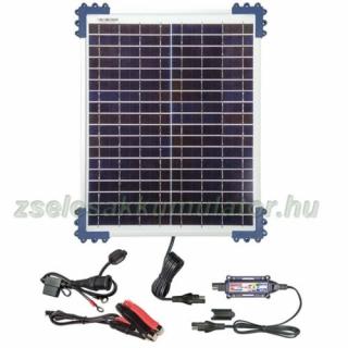 Optimate Solar napelemes akkumulátor töltő 12V 20W
