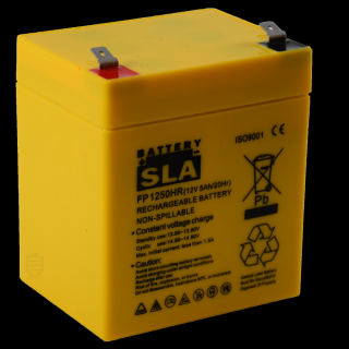 SLA FP 1250HR_T2 12 12V 5Ah Zselés akkumulátor