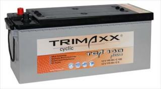 Trimaxx 12V 140Ah Ciklikus Zselés Akkumulátor TCA-140