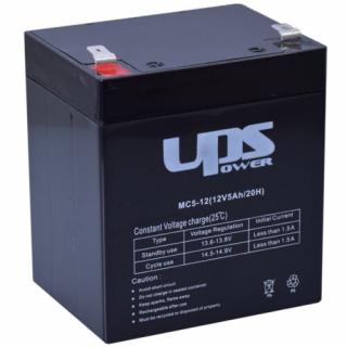 UPS Power MC5-12 12V 5Ah Zselés akkumulátor