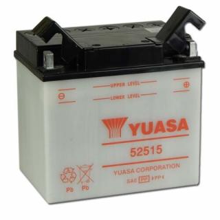 Yuasa 52515 12V 25Ah Motor akkumulátor sav nélkül