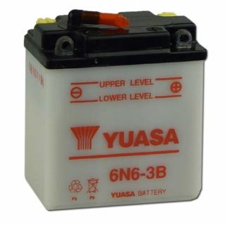 Yuasa 6N6-3B 6V 6Ah Motor akkumulátor sav nélkül