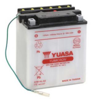 Yuasa SYB14L-A2 12V 14Ah Motor akkumulátor sav nélkül