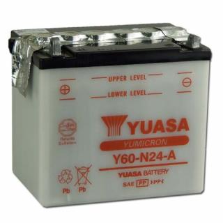 Yuasa Y60-N24A 12V 28Ah Motor akkumulátor sav nélkül