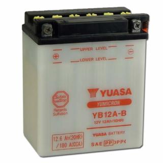 Yuasa YB12A-B 12V 12Ah Motor akkumulátor sav nélkül