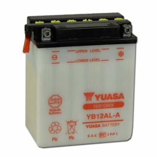 Yuasa YB12AL-A 12V 12Ah Motor akkumulátor sav nélkül