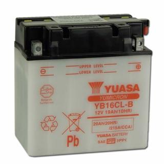 Yuasa YB16CL-B 12V 19Ah Motor akkumulátor sav nélkül