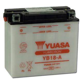 Yuasa YB18-A 12V 18Ah Motor akkumulátor sav nélkül
