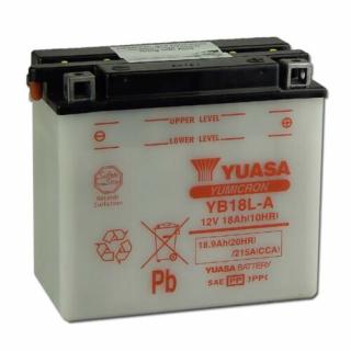 Yuasa YB18L-A 12V 18Ah Motor akkumulátor sav nélkül