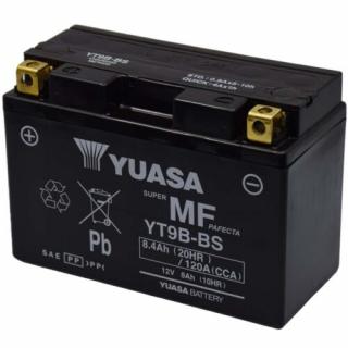 Yuasa YT9B-BS 12V 8Ah gondozásmentes AGM (zselés) motor akkumulátor