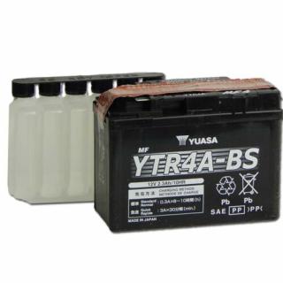 Yuasa YTR4A-BS 12V 2,3Ah gondozásmentes AGM (zselés) motor akkumulátor