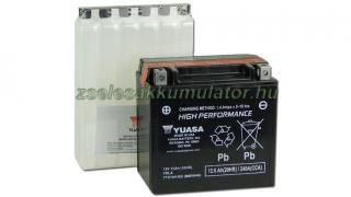 Yuasa YTX14H-BS 12V 12Ah gondozásmentes AGM (zselés) motor akkumulátor
