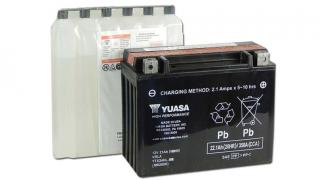 Yuasa YTX24HL-BS 12V 21Ah gondozásmentes AGM (zselés) motor akkumulátor