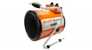 hőlégfúvó Ruris Vulcano 500 5000w 400v 411m3/h 32m2 3fok.