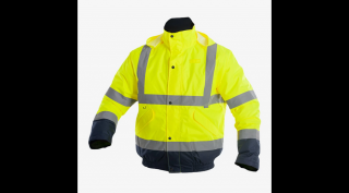 Kabát 3XL Bomber Urgent HSV Sárga