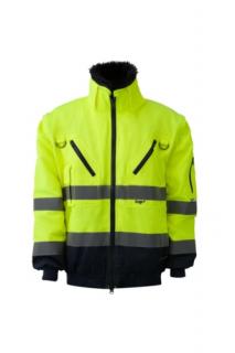 Kabát 4xl Pilóta Falcon Hi-vis 3 In 1 Jól Látható Hanza