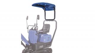 Védőtető EXC 815 mini kotrógéphez