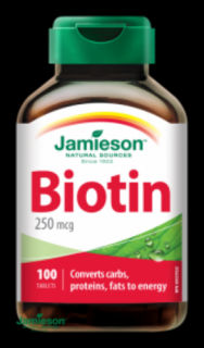 Jamieson Biotin 250µg tabletta 100x