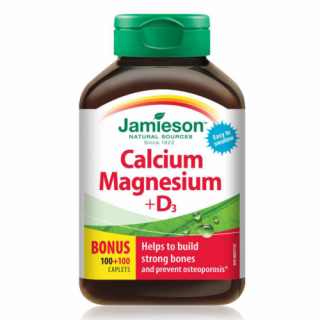 Jamieson Kalcium, Magnézium, D3-vitamin 120 tbl.
