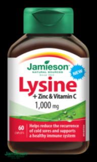 Jamieson Lizin 1000 mg cinkkel és C-vitaminnal 60 tbl.