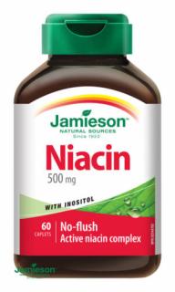 Jamieson Niacin 500mg tabletta inozitollal 60x