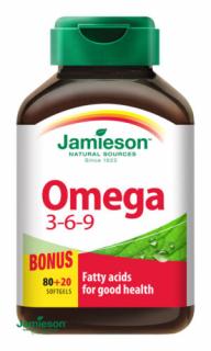 Jamieson Omega-3-6-9 étrend-kiegészítő kapszula 100x