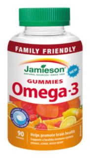 Jamieson Omega-3 Gummies gumivitamin 90X