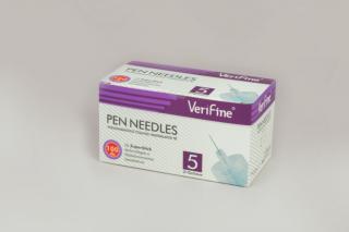 VeriFine Inzulinadagoló tollhoz használatos tű 100db - 31G x 5mm