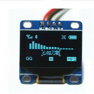 0.96" kék I2C IIC OLED LCD modul 4pin