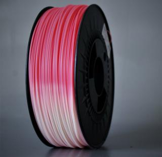 ABS-Filament 1.75mm hőre színváltó hidegen piros/melegen fehér