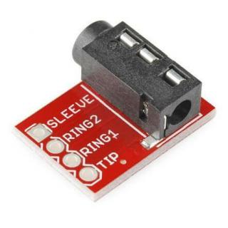 CJMCU-TRRS 3.5mm jack sztereo audió csatlakozó modul