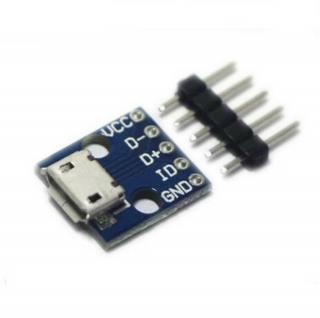 MCU-Micro USB próbapanel 5V tápegység modul