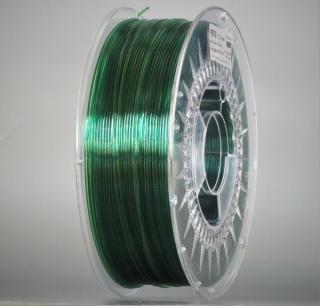 PETG filament 1.75mm áttetsző zöld