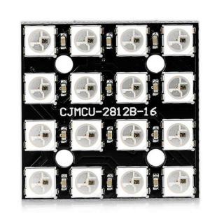 WS2812B 4*4 RGB LED modul