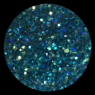 Kristály Pixie 1440 db, Blue zircon AB