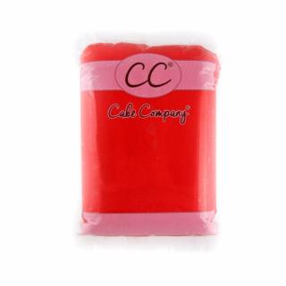 CC Fondant massza - Mandula ízű - Piros 1 kg