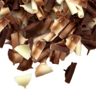 Csokoládé dekoráció ˝Blossom Duo˝ forgács 2,5 kg