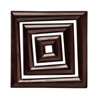 Csokoládé dekoráció ˝Square dark set˝