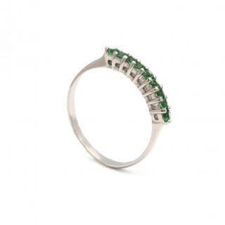 Női arany gyűrű SELVAGGIA green