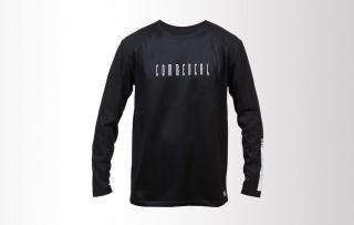 COMMENCAL HARDY JERSEY ESSENTIAL BLACK Hosszú Ujjú Mez