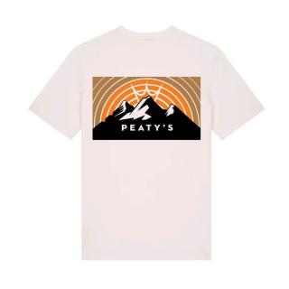 PEATY'S Pubwear Sunset Vintage Rövid Ujjú Póló