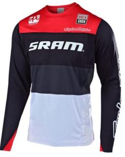 TROY LEE DESIGNS SPRINT SRAM ELITE BETA MEZ FEKETE/PIROS