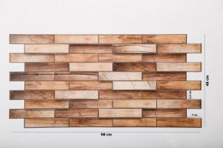 Walnut falpanel, falburkolat