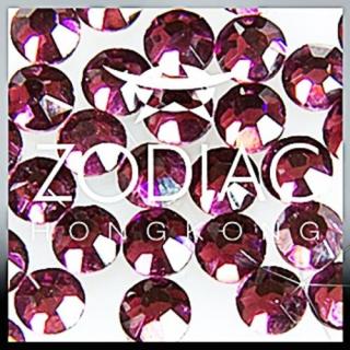 Amethyst lila színű kristály strasszkő, SS05 medium méret - Zodiac (100db)