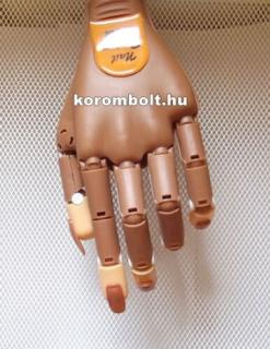 Gyakorló kéz, műköröm modell profi nail trainer hand