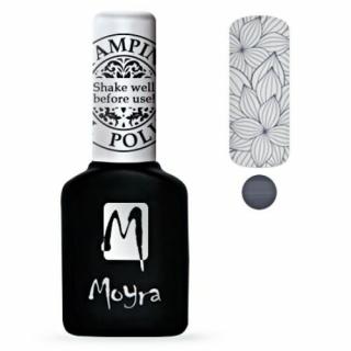 Moyra, Stamping Gel Polish - szürke nyomda gél lakk