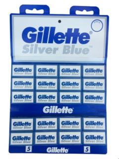 Gillette borotvapenge 20x5 / # db Silver blue